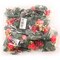 Premium Velvet Wreath Picks with Gift Box, Pine Cones, & Ornament Ball | Vibrant Holiday Xmas Accents | Trees, Wreaths, & Garlands | Gift Wrapping | Christmas Picks | Home & Office Decor (Set of 24)